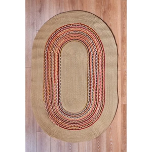 Nomad El Dokuma Jüt Halı 01 Bej 80 x 150 cm