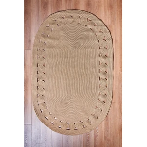 Nomad El Dokuma Jüt Halı 32 Bej 80 x 150 cm