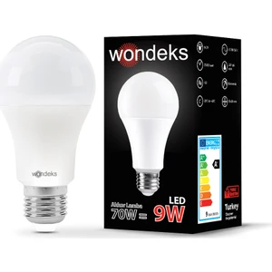 9+2W Çift Renkli LED Ampul (Beyaz - Kırmızı)