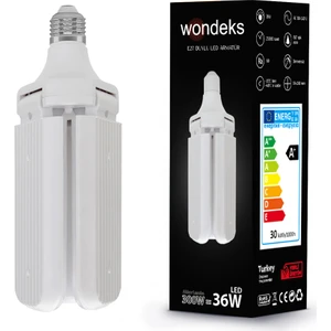 30W Pervane LED Ampul (Günışığı)