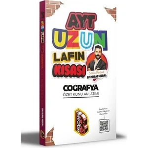 Benim Hocam Yayınları AYT Coğrafya Uzun Lafın Kısası Özet