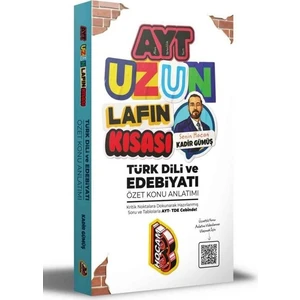 Benim Hocam Yayınları AYT Türk Dili ve Edebiyatı Uzun Lafın Kısası Özet