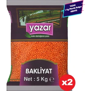 Kırmızı Mercimek 5 Kg x 2 Paket