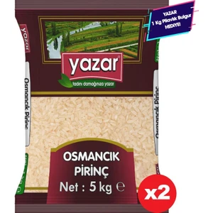 Osmancık Baldo Pirinç Yerli 5KG*2=10KG-YAZAR Bakliyat
