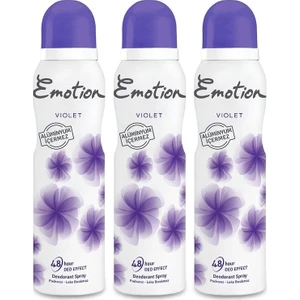 Violet Kadın Deodorant 150 ml 3'lü