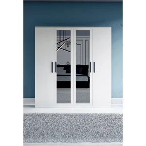Gm 051 Hayal 4 Kapılı Aynalı Gardrop