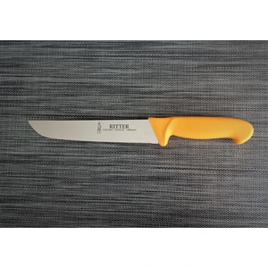 Rıtter Et Doğrama Kasap Bıçağı 21 cm Sarı