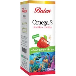 Balen Omega 3 Balık Yağı Çilek Aromalı 150 ml
