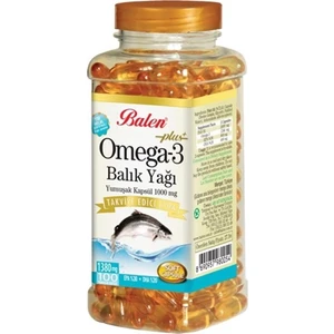 Balen Omega 3 Balık Yağı Yumuşak Kapsül 1000 Mg