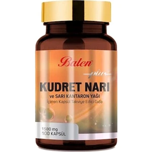 Plus Kudret Narı ve Sarı Kantaron Yağı Içeren Yumuşak Kapsül Takviye Edici Gıda