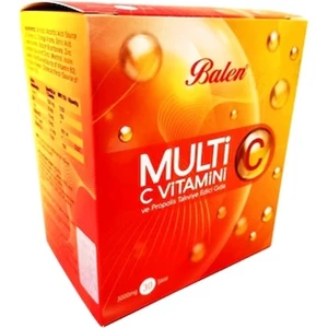 Multi C Vitamini ve Propolis Takviye Edici Gıda