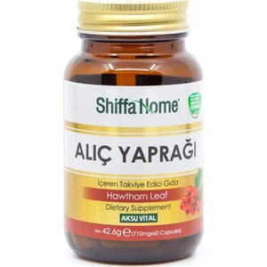 Aksu Vital -Shiffa Home Alıç Yaprağı Içeren Takviye Edici Gıda