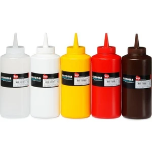 Bora Plastik Professional Ketçap  Şişe - Kırmızı 950 ml. ( 1 adet gönderilir. )