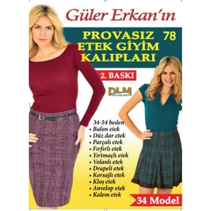 Güler Erkan Provasız Etek Giyim Kalıpları Sayı 78