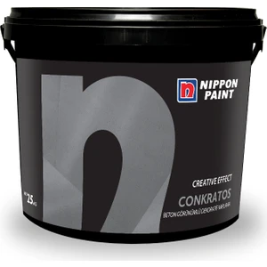 Nippon Conkratos Agrega (Gri) Beton Görünümlü Dekoratif Kaplama 10kg