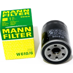 Honda Yağ Filtresi City Accord Civic Jazz Crv Mann W610/6