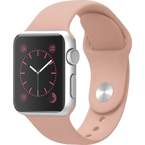 Apple Watch Seri 1/2/3/4/5/6/7/8/SE/Ultra 38mm 40mm 41mm (M-L) Silikon Kordon
