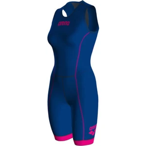 W Trisuit St 2.0 Rear Zip Kadın Çok Renkli Yüzücü Yarış Mayosu 001506729