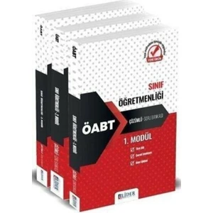 Lider Yayınları ÖABT 2021 Sınıf Öğretmenliği  3 Lü Modül Soru Bankası