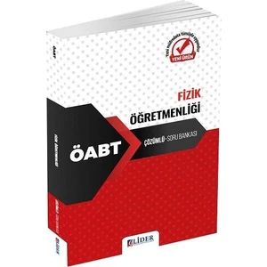 Lider Yayınları ÖABT Fizik Öğretmenliği Soru Bankası