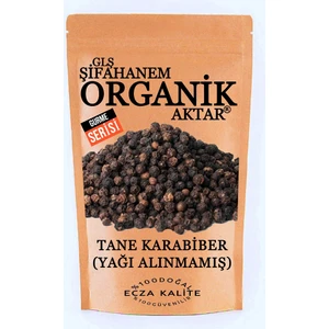 GLŞ Şifahanem Organik Aktar Karabiber Tane Yağı Alınmamış 250 gr