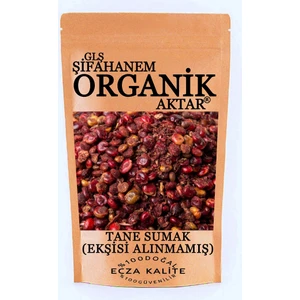 GLŞ Şifahanem Organik Aktar Sumak Ev Yapımı Tane 250 gr