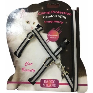 Bacco Milano Kedi Gezdirme Göğüs Tasması Reflektörlü 110CM