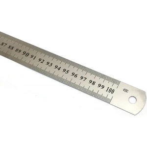 Mutfak Kitap Metal Cetvel 1 M- Gri