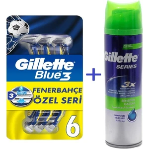 Blue3 Fenerbahçe + Sensitive Tıraş Jeli Series 200ML Avantaj Paketi