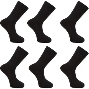 Patentli Gümüş Erkek Çorap-6 Çift- -