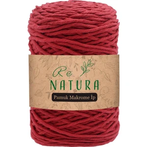 Bordo 2mm Pamuk Makrome
