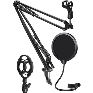 NB40HYP Set Stüdyo Mikrofon İçin Stand Shock Mount Filtre (50x50 Büyük Boy)