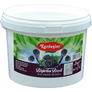 KŞ Kardeşler Şekerleme Kardeşler Böğürtlen Reçeli Kova 5 kg