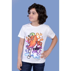 Toontoy Kids Toontoy Erkek Çocuk Acı Biber Baskılı Tişört