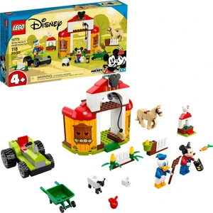 # Disney Mickey ve Arkadaşları Mickey Fare ve Donald Duck#ın Çiftliği 10775 Yapım Seti; Çocuklar İçin Yaratıcı Bir Set (118 Parça)