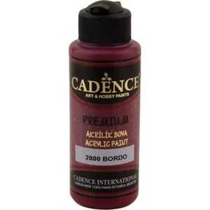 Akrilik Boya 120 ml Bordo (Su Bazlı -Ahşap Boya)