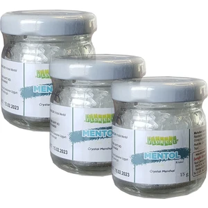 3 Kutu Kristal Mentol 15 gr