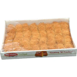 KŞ Kardeşler Şekerleme  Ince Sarma Kızarmış Tel Kadayıf Kutu 400 gr