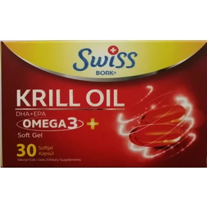 Bork Krill Oil  Omega 3 30 Kapsül