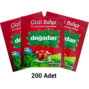 Gizli Bahçe Bardak Poşet Çay 100'lü x 2