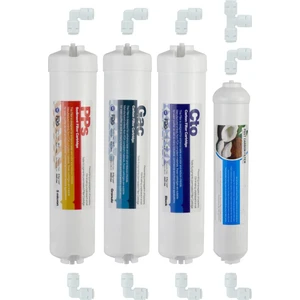 DS Natural Water Su Arıtma Cihazı 4’lü Filtre Seti Inline