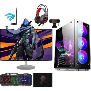 Poseidon X Intel Core i5 3470 16GB 500GB+ 240GB SSD Freedos 23.8" Masaüstü Bilgisayar