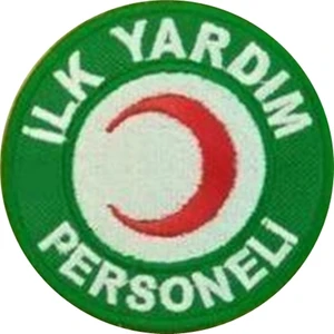 Sim Nakış Iş Güvenliği Ilk Yardım Nakış Işleme Arma Patch Peç