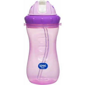 Wee Baby 761 Renkli Pipetli Bardak  Mor
