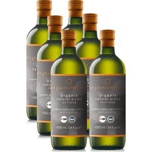 Zeytin İskelesi Zeytiniskelesi Fırsat Paketi (1000 ml Organik x 6'lı) Cam Şişe