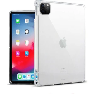 Apple iPad Pro 11 2021 Soft Tpu Kalem Koymalı Silikon Kılıf - Şeffaf