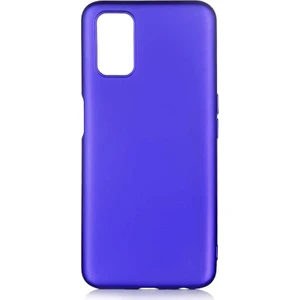 Case 4U Oppo A72 Kılıf Klasik Mat Renkli Yumuşak Premier Silikon Mavi