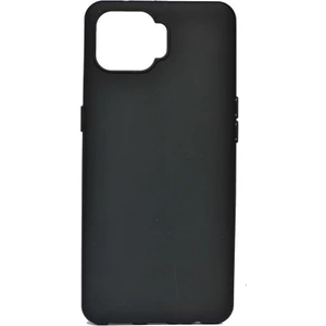 Case 4U Oppo A73 Kılıf Mat Renkli Yumuşak Kalın Sağlam Silikon Kılıf Biye Siyah