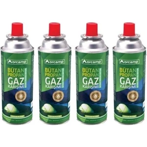 Orcamp Valfli 227 gr Kartuş 4 Lü Set