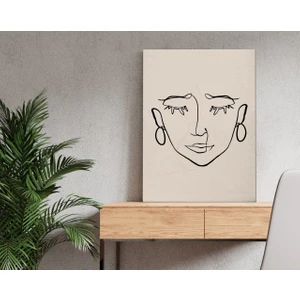 Bk Gift Minimalist Art Tasarımlı Kanvas Tablo 50X70CM-4